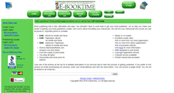 Desktop Screenshot of e-booktime.com